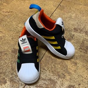 Adidas Superstar Lego Boys Shoes Size 12K